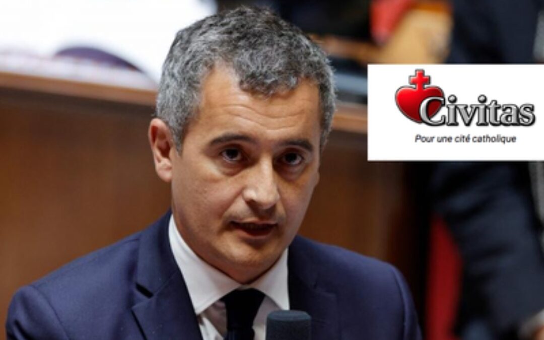 Soutien à Civitas que Darmanin veut dissoudre !