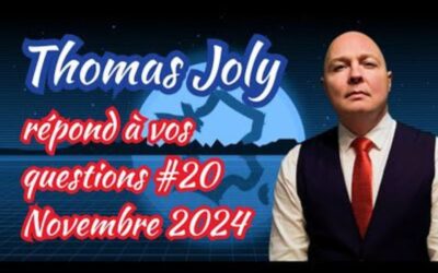 Thomas Joly répond à vos questions – Novembre 2024