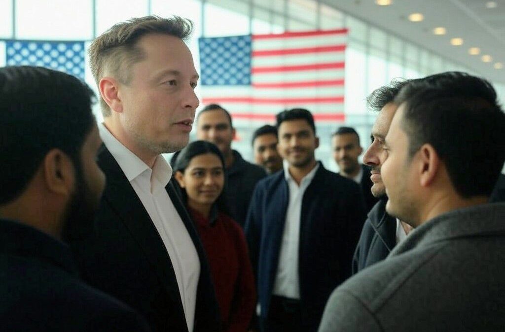 Immigration indienne choisie : Elon Musk envoie un très mauvais signal politique