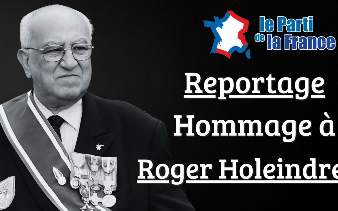 Hommage à Roger Holeindre du 01/02/25 : le reportage