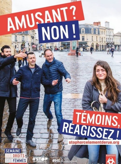 Ignoble : des affiches accusent les Français de « harcèlement de rue »