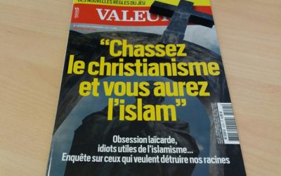 La militante identitaire, qui avait brandi un numéro de Valeurs actuelles sur l’islam, condamnée pour “outrage à agent public”