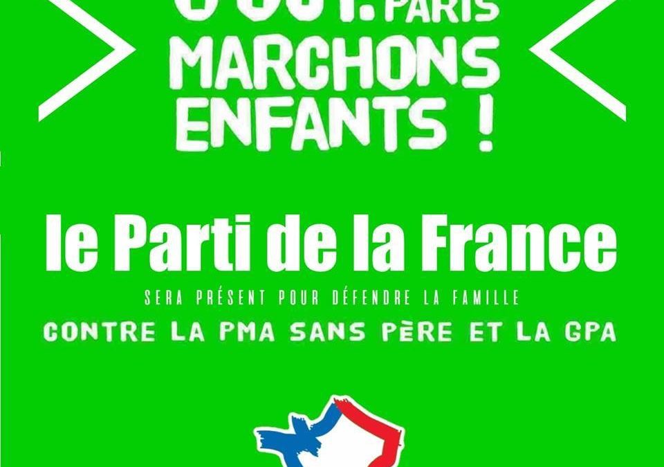 Le 6 octobre 2019: MARCHONS ENFANTS !