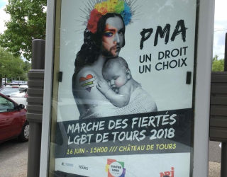 Nouvelle insulte LGBT envers les chrétiens [Add: la mairie de Tours se désolidarise]