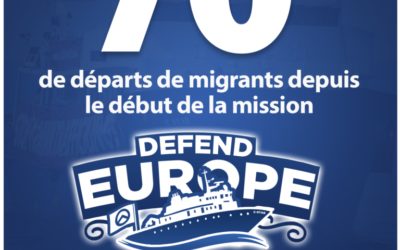 -76% de départs de migrants depuis le début de la mission « Defend Europe »