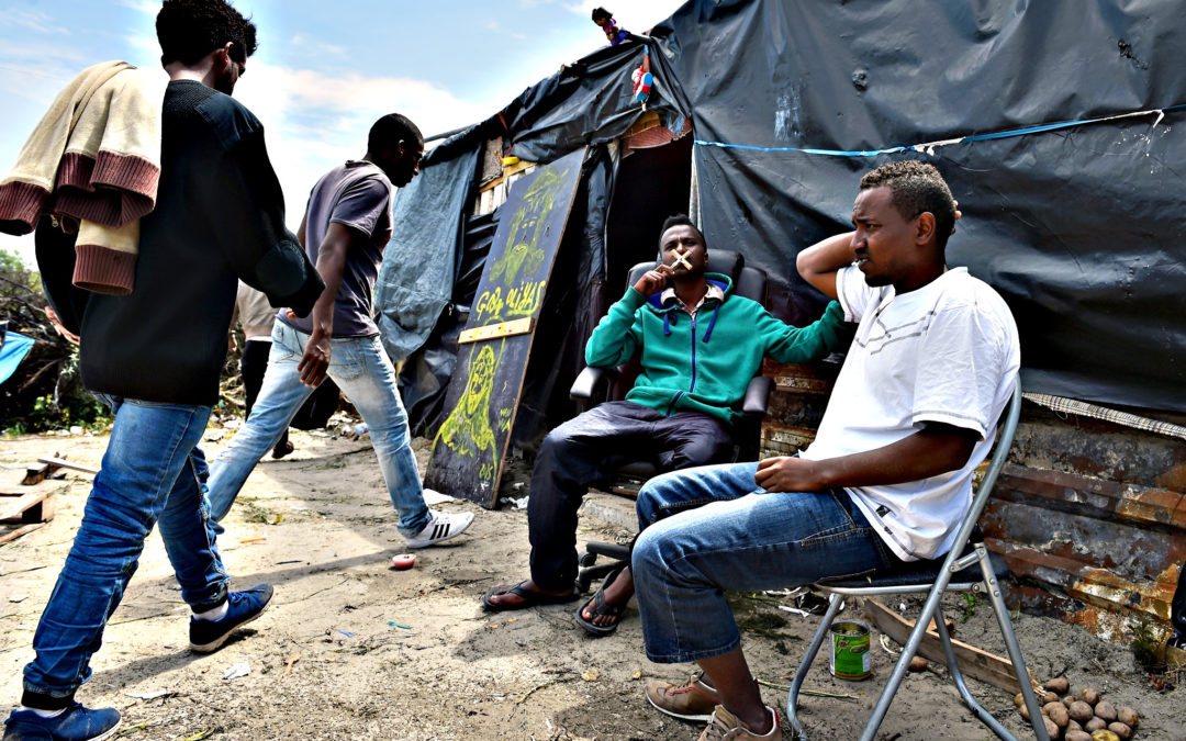 A Calais, le camp de migrants au bord de l’implosion