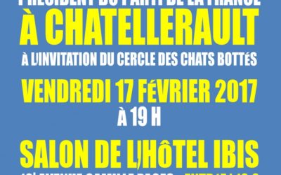 Carl Lang à Chatellerault le 17 février