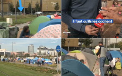 La police de Lyon a demandé aux migrants de « se faire le plus discret possible » lors du passage de Macron