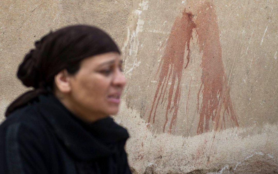 Le sang des coptes coulent aux pieds de la crèche