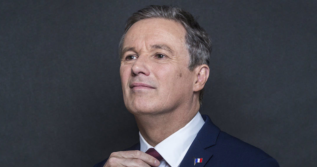 Nicolas Dupont-Aignan se déballonne