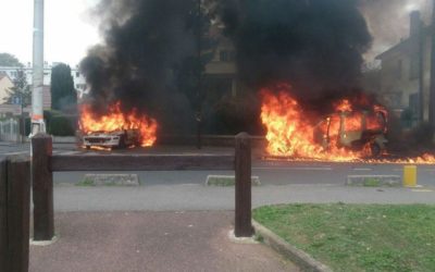 Viry-Châtillon : 2 policiers gravement brûlés par des cocktails Molotov