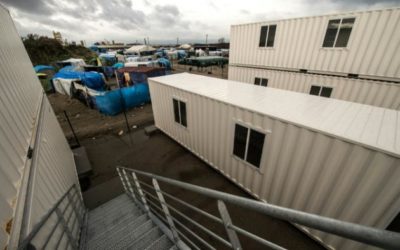 Calais: un camp en dur inauguré au sein de la « Jungle »