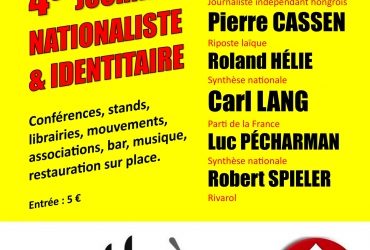 Dimanche 24 avril, près de Lille : 4ème journée nationaliste et identitaire