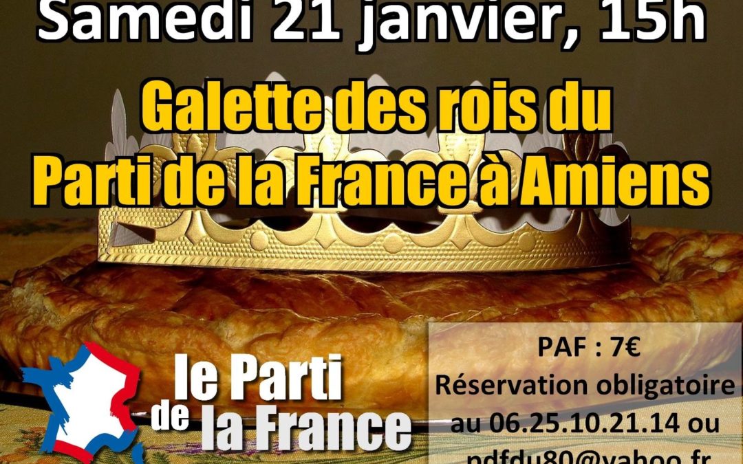 Galette des rois du PdF 80 samedi 21 janvier 2017