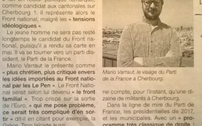 Le Parti de la France s’implante à Cherbourg