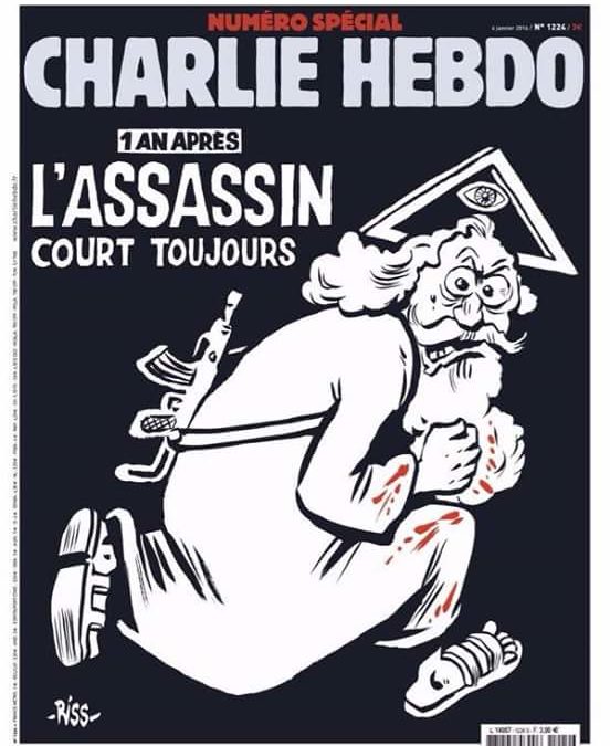 Les gauchistes de Charlie Hebdo n’osent plus dessiner Mahomet et blasphèment encore le Dieu des chrétiens