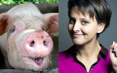 POUR LE MINISTRE NAJAT VALLAUD-BELKACEM, UN PLAT AVEC DU PORC EST UN PLAT « CONFESSIONNEL » !