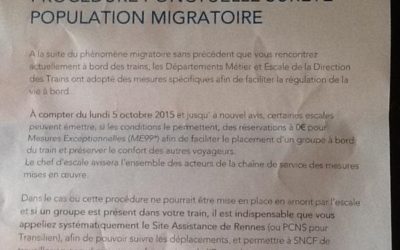 SNCF : les usagers moins bien traités que les clandestins